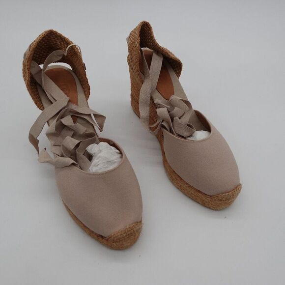 8 BY YOOX WOMEN ESPADRILLE WEDGE SHOES - BNIB - Picture 3 of 8
